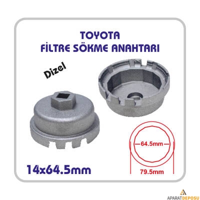 TOYOTA FİLTRE SÖKME ANAHTARI DİZEL - 1